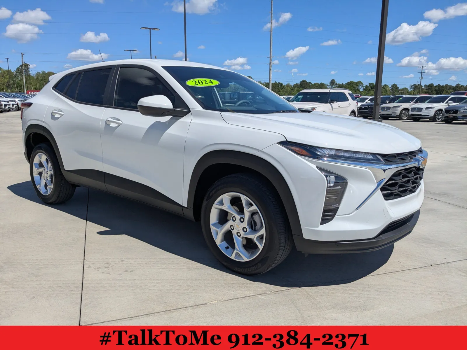 White 2024 Chevrolet Trax LS for sale in Douglas, GA
