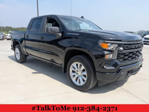 Black 2024 Chevrolet Silverado 1500 Custom for sale in Douglas, GA