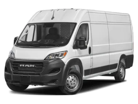 White 2023 Ram ProMaster Cargo Van High Roof for sale in Douglas, GA
