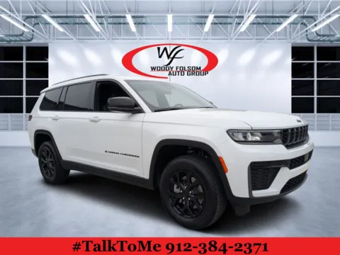 White 2026 Jeep Grand Cherokee L Laredo Altitude for sale in Douglas, GA
