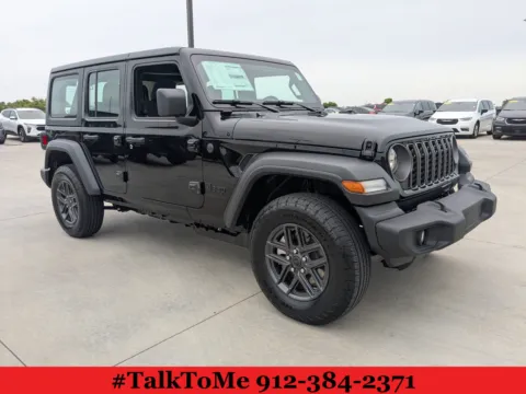 Black 2026 Jeep Wrangler Sport for sale in Douglas, GA