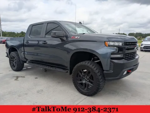 Gray 2022 Chevrolet Silverado 1500 LTD LT Trail Boss for sale in Douglas, GA