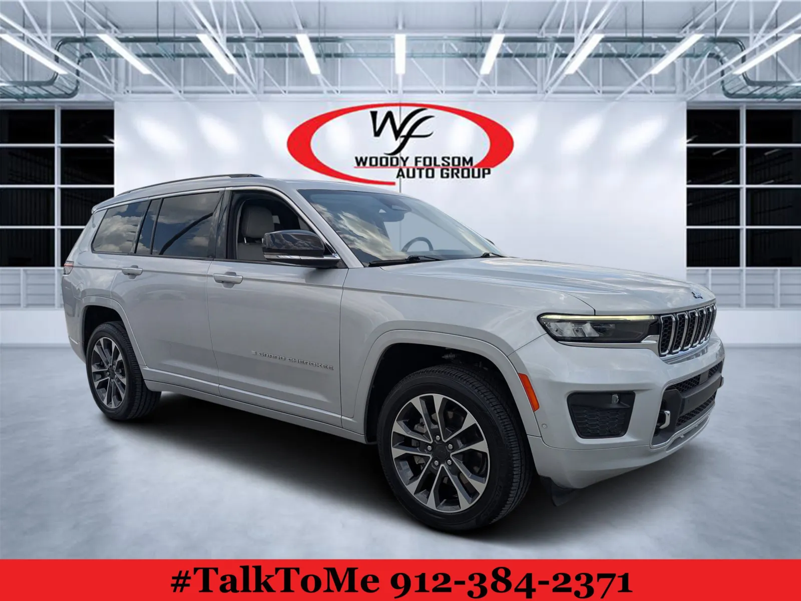 Silver 2021 Jeep Grand Cherokee L Overland for sale in Douglas, GA