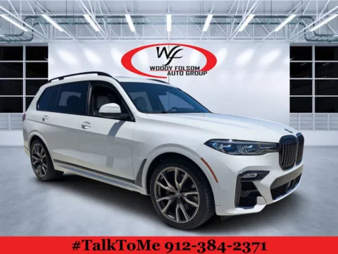 White 2021 BMW X7 M50i for sale in Douglas, GA