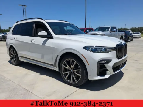 White 2021 BMW X7 M50i for sale in Douglas, GA