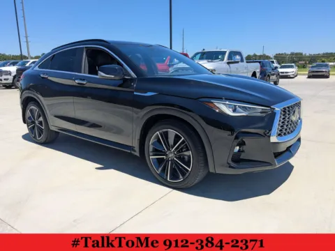 Black 2025 INFINITI QX55 LUXE for sale in Douglas, GA
