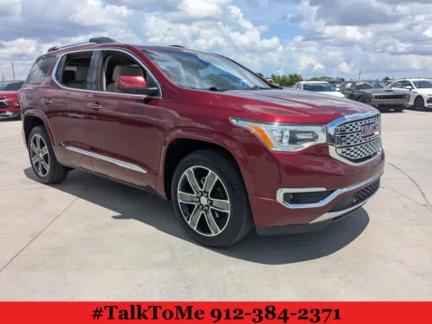 Red 2018 GMC Acadia Denali for sale in Douglas, GA