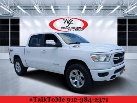 White 2022 Ram 1500 Big Horn for sale in Douglas, GA