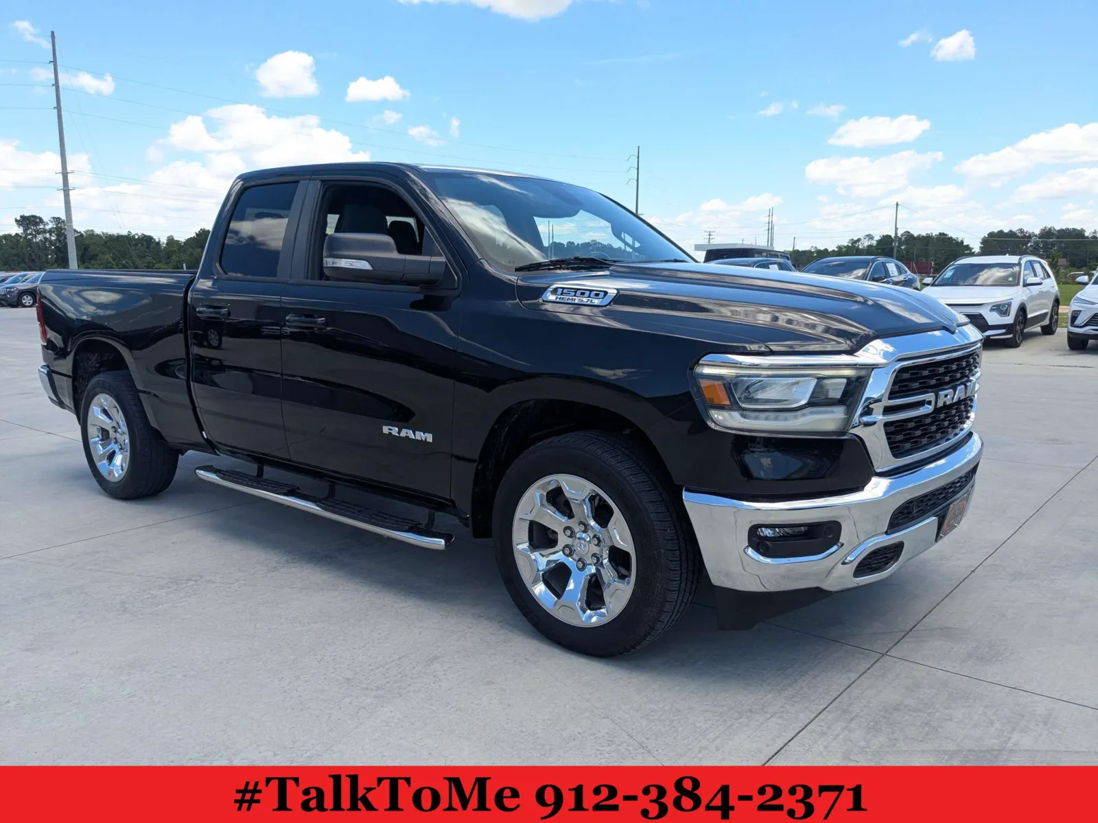 Black 2022 Ram 1500 Big Horn for sale in Douglas, GA