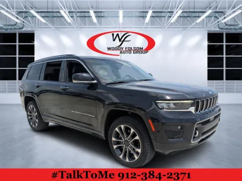 Black 2021 Jeep Grand Cherokee L Overland for sale in Douglas, GA