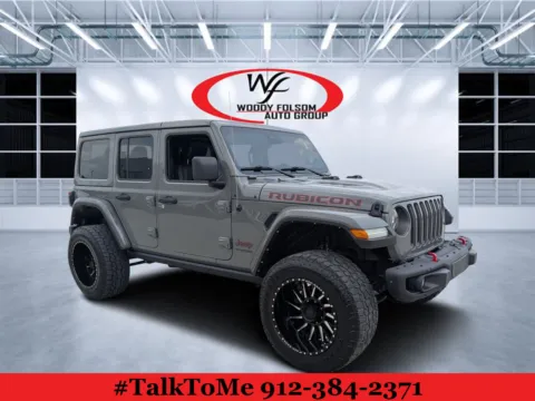 Gray 2022 Jeep Wrangler Unlimited Rubicon for sale in Douglas, GA