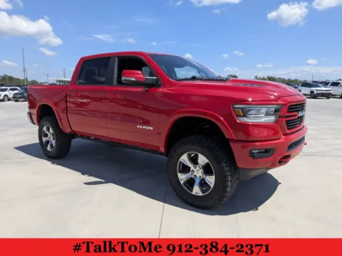 Red 2022 Ram 1500 Laramie for sale in Douglas, GA