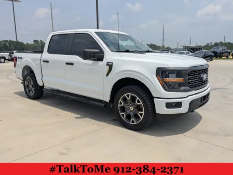 White 2024 Ford F-150 STX for sale in Douglas, GA