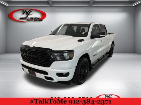 White 2022 Ram 1500 Big Horn for sale in Douglas, GA