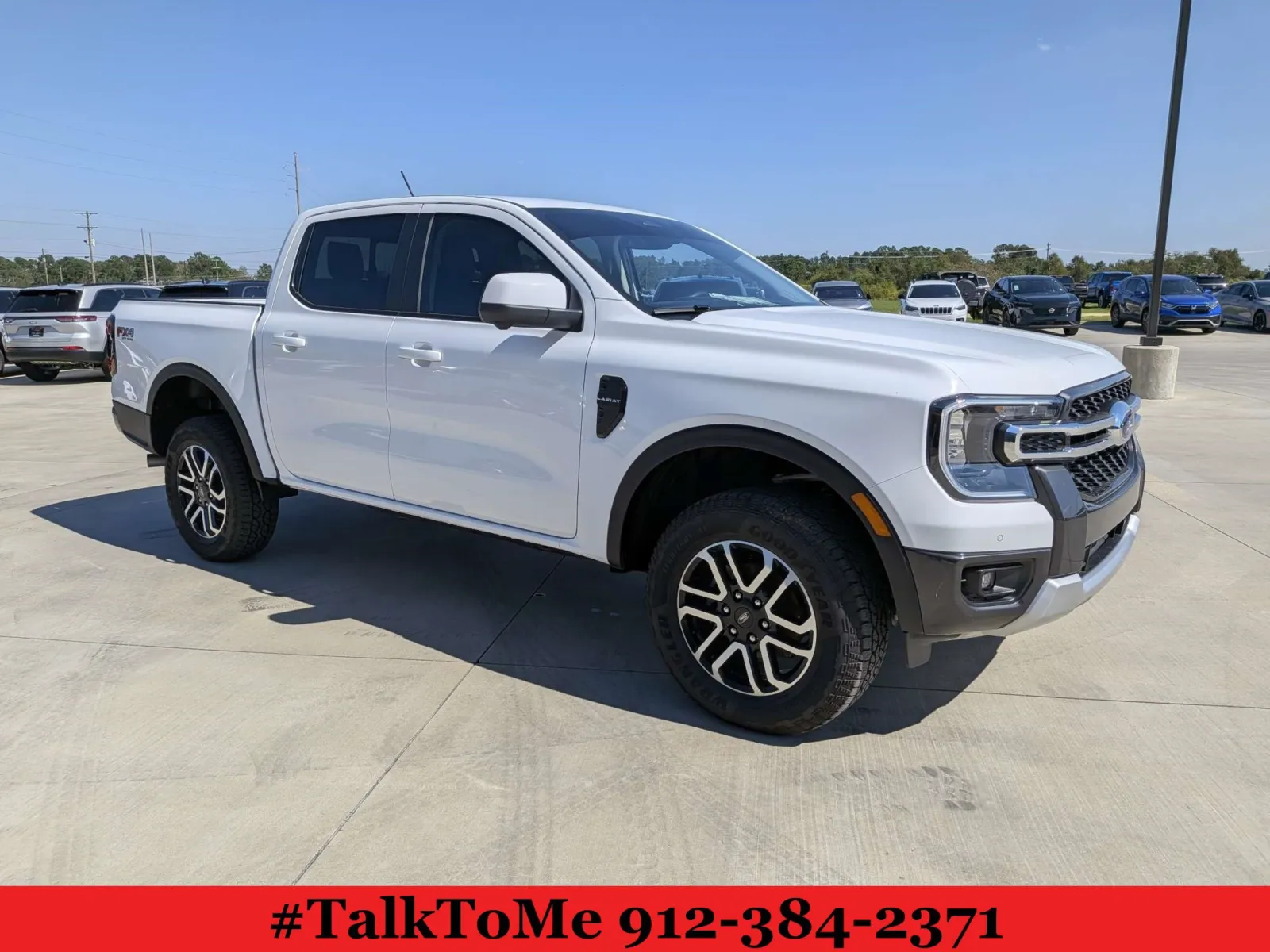 White 2026 Ford Ranger LARIAT for sale in Douglas, GA
