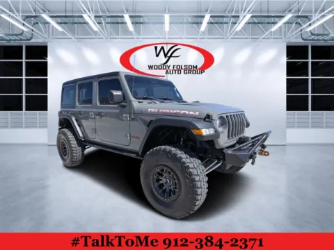 Gray 2022 Jeep Wrangler Unlimited Rubicon for sale in Douglas, GA