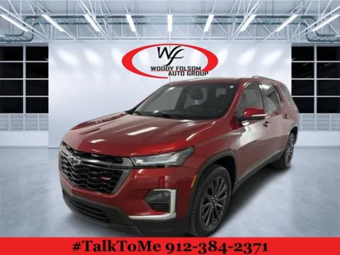 Red 2023 Chevrolet Traverse RS for sale in Douglas, GA