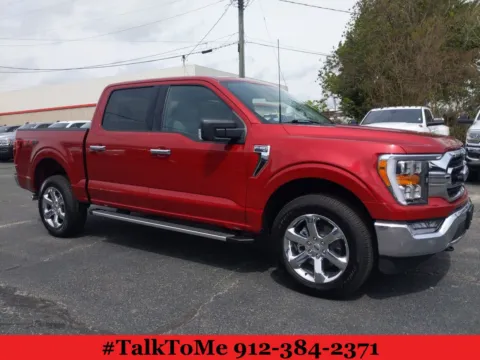 Red 2022 Ford F-150 XLT for sale in Douglas, GA