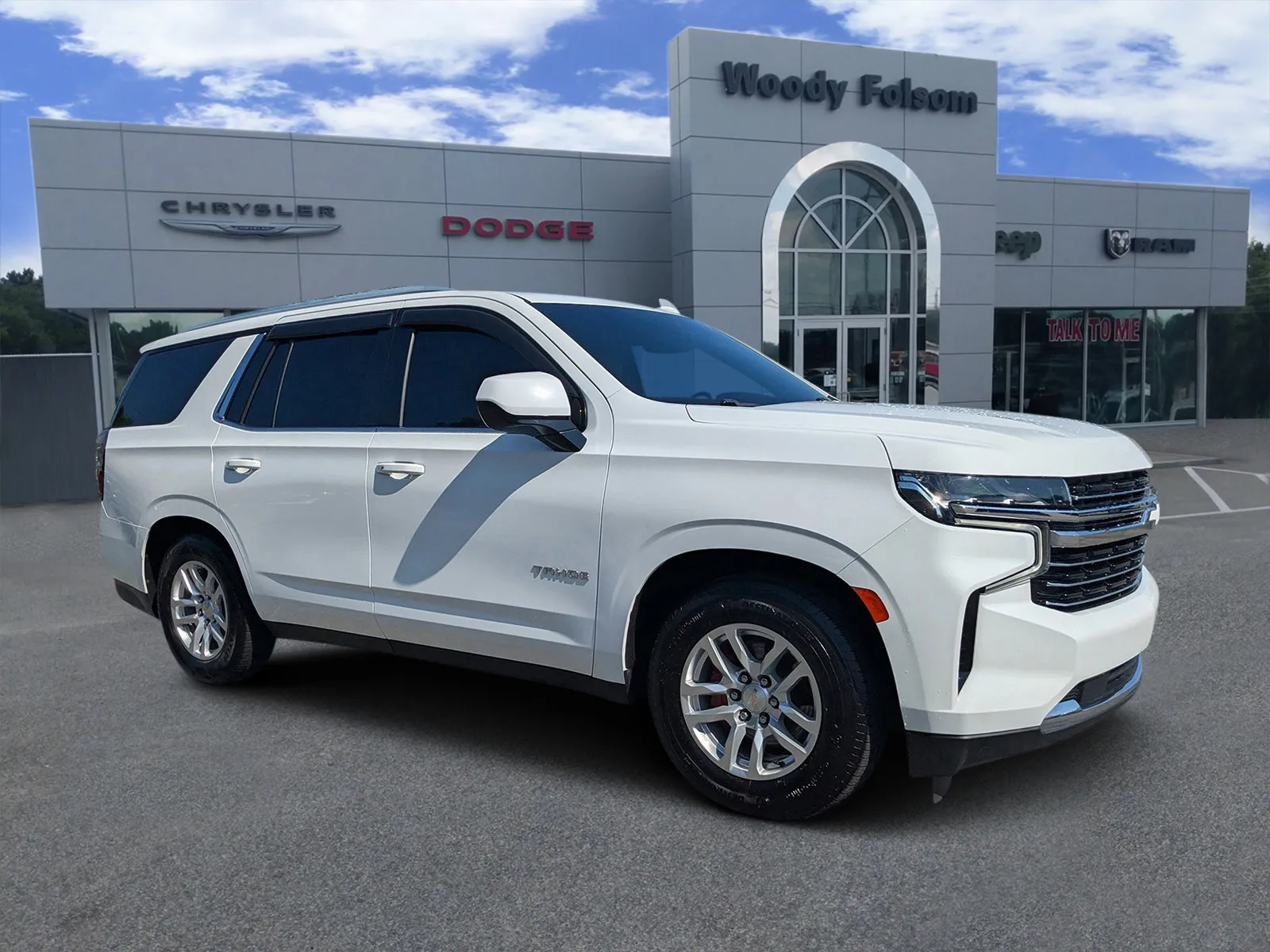 White 2021 Chevrolet Tahoe LT for sale in Vidalia, GA