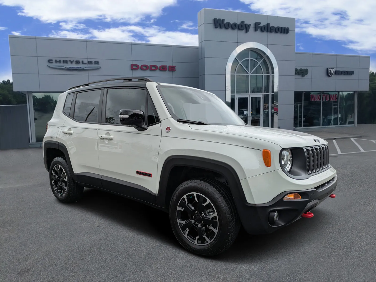 White 2023 Jeep Renegade Trailhawk for sale in Vidalia, GA