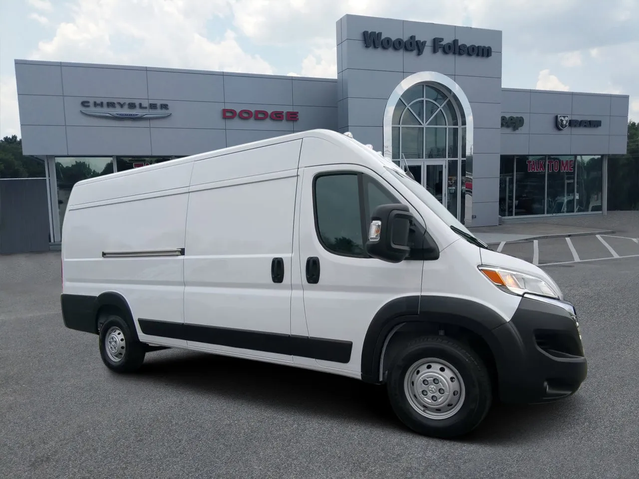 White 2023 Ram ProMaster Cargo Van High Roof for sale in Vidalia, GA