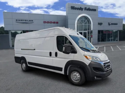 White 2023 Ram ProMaster Cargo Van High Roof for sale in Vidalia, GA
