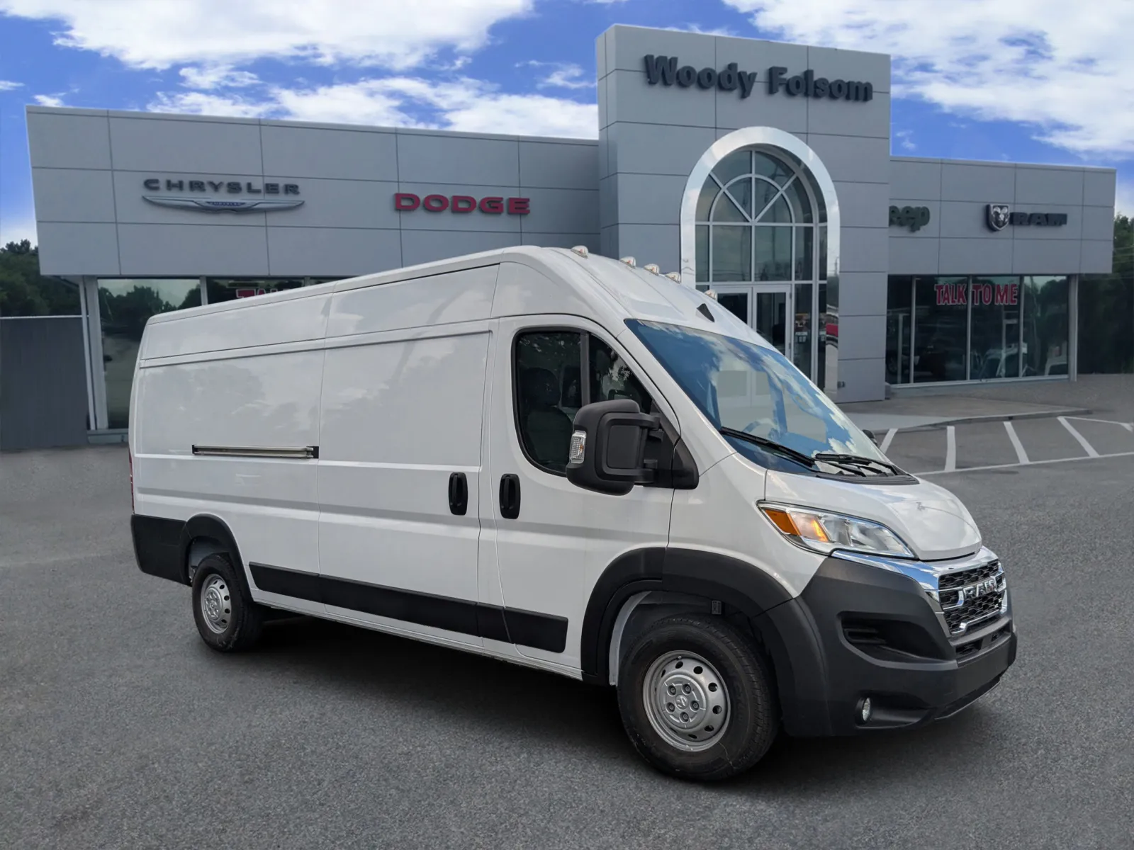White 2023 Ram ProMaster Cargo Van High Roof for sale in Vidalia, GA