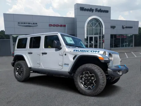 Silver 2023 Jeep Wrangler 4xe Rubicon for sale in Vidalia, GA