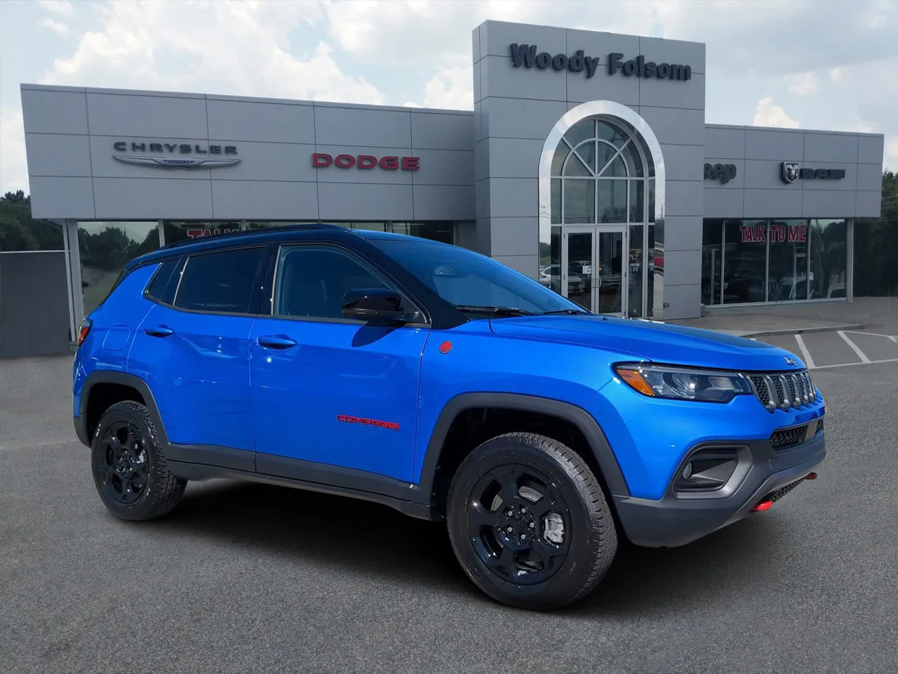 Blue 2023 Jeep Compass Trailhawk for sale in Vidalia, GA