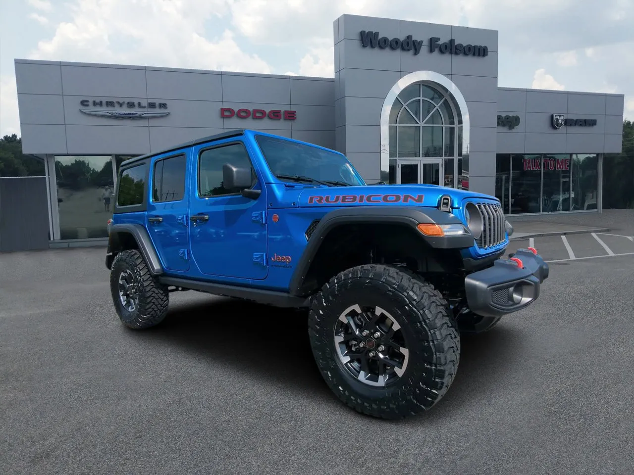 Blue 2024 Jeep Wrangler Rubicon for sale in Vidalia, GA