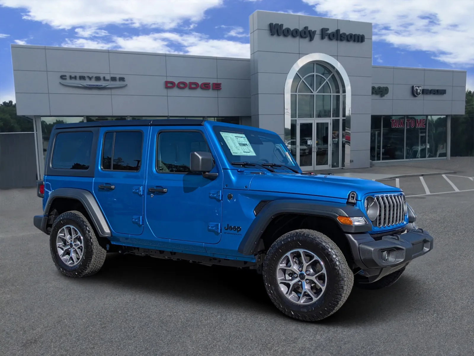 Blue 2026 Jeep Wrangler Sport S for sale in Vidalia, GA