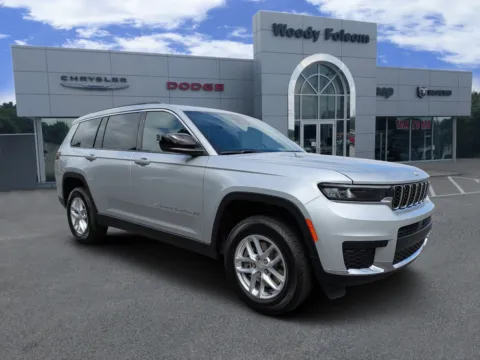 Silver 2025 Jeep Grand Cherokee L Laredo X for sale in Vidalia, GA