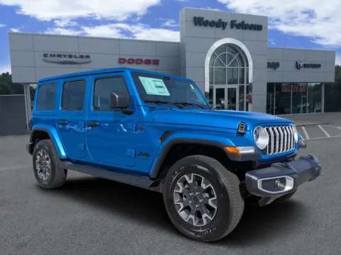 Blue 2026 Jeep Wrangler Sahara for sale in Vidalia, GA