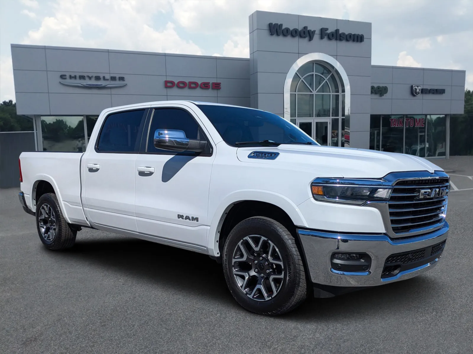 White 2025 Ram 1500 Laramie for sale in Vidalia, GA
