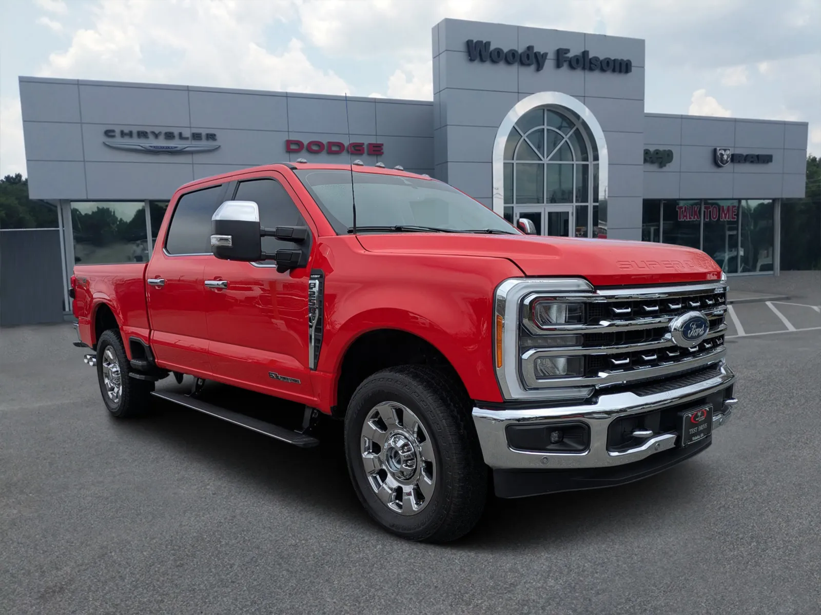 Red 2023 Ford Super Duty F-250 SRW LARIAT for sale in Vidalia, GA