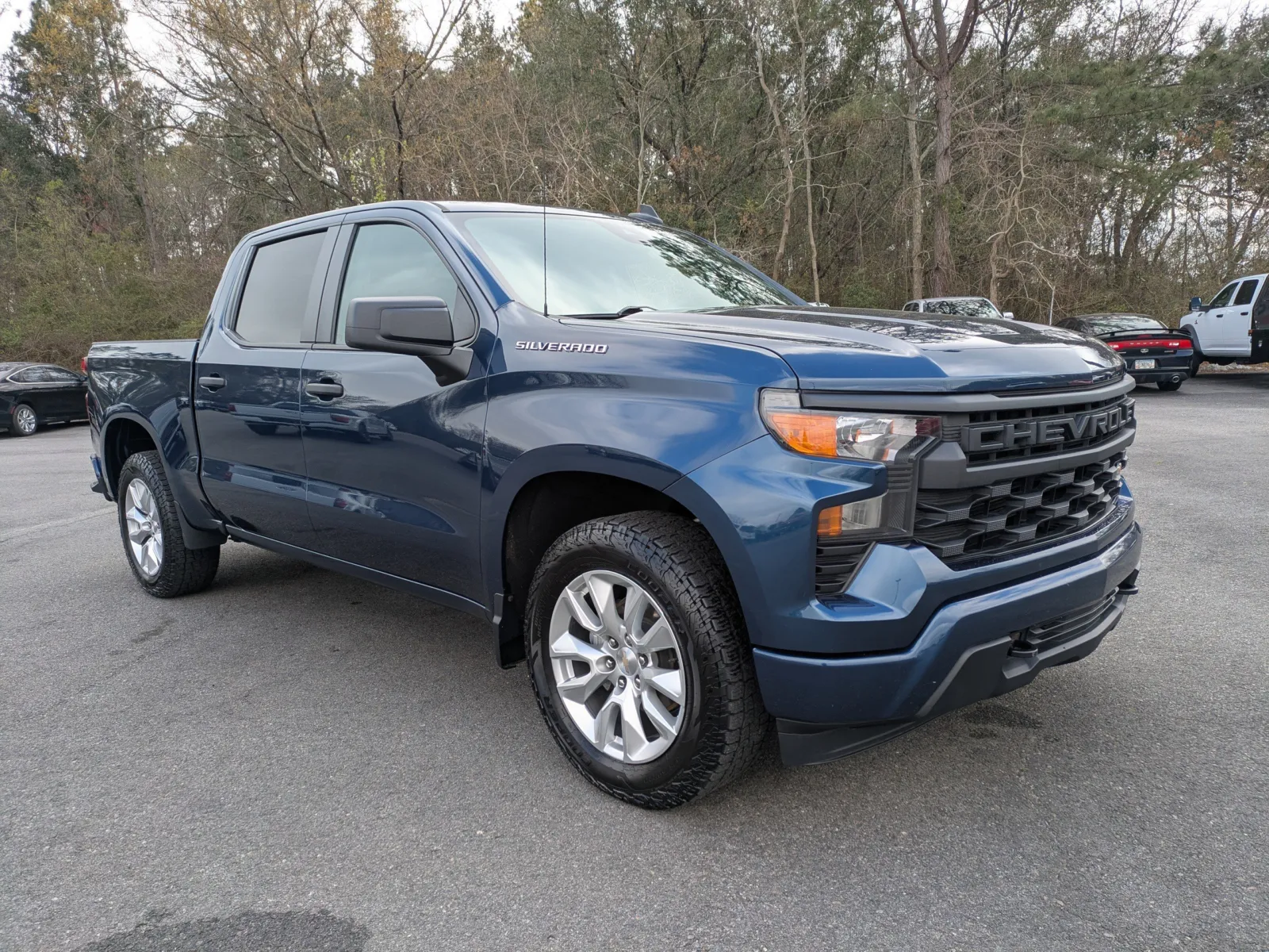 Blue 2023 Chevrolet Silverado 1500 Custom for sale in Vidalia, GA