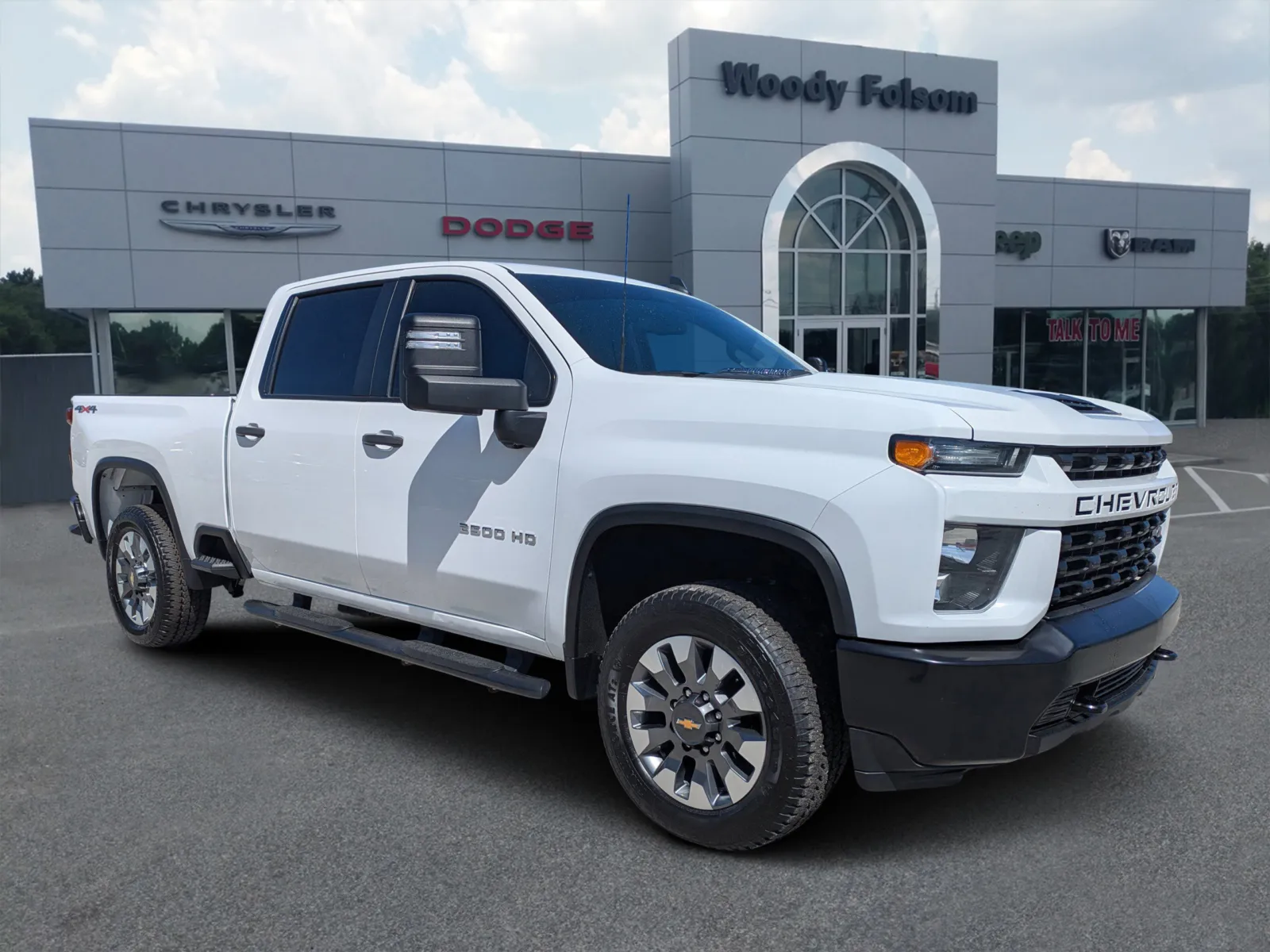 White 2023 Chevrolet Silverado 2500HD Custom for sale in Vidalia, GA