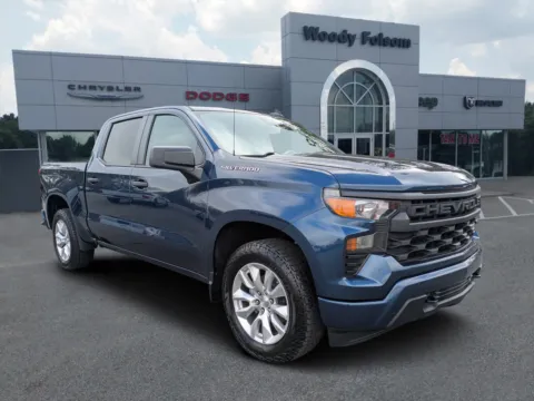 Blue 2023 Chevrolet Silverado 1500 Custom for sale in Vidalia, GA