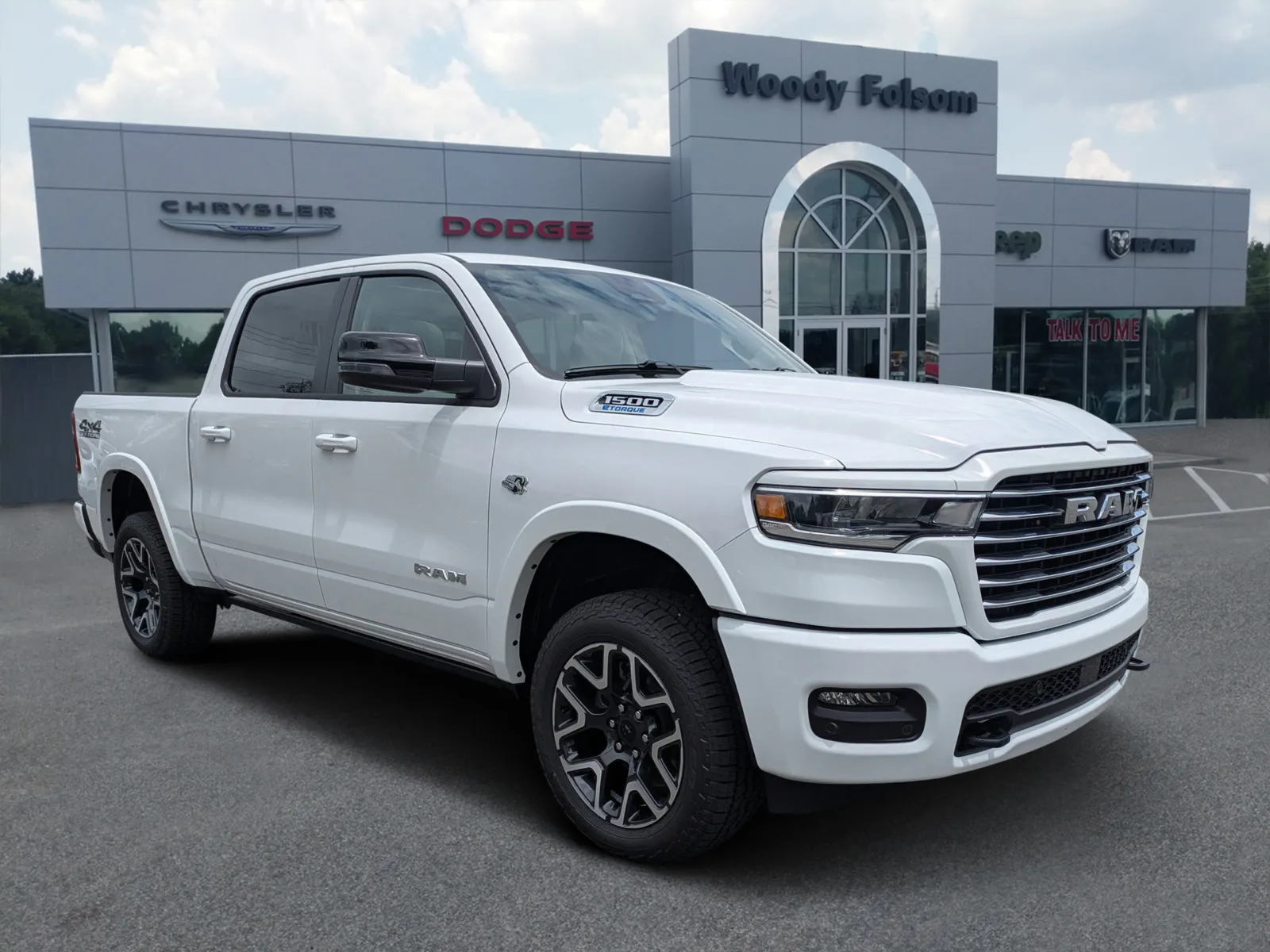 White 2026 Ram 1500 Laramie for sale in Vidalia, GA