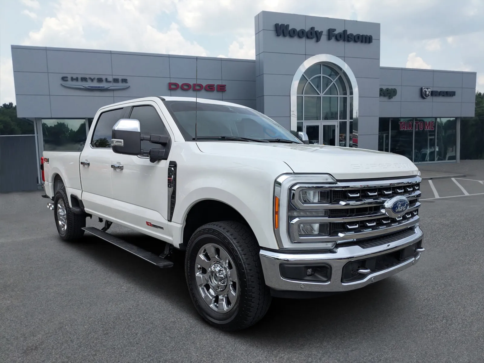 White 2023 Ford Super Duty F-250 SRW LARIAT for sale in Vidalia, GA