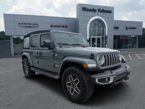 Gray 2024 Jeep Wrangler Sahara for sale in Vidalia, GA