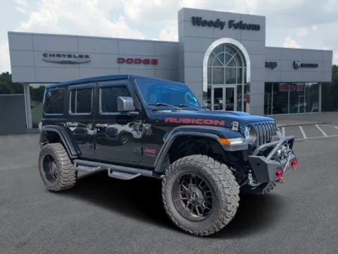 Black 2020 Jeep Wrangler Unlimited Rubicon for sale in Vidalia, GA