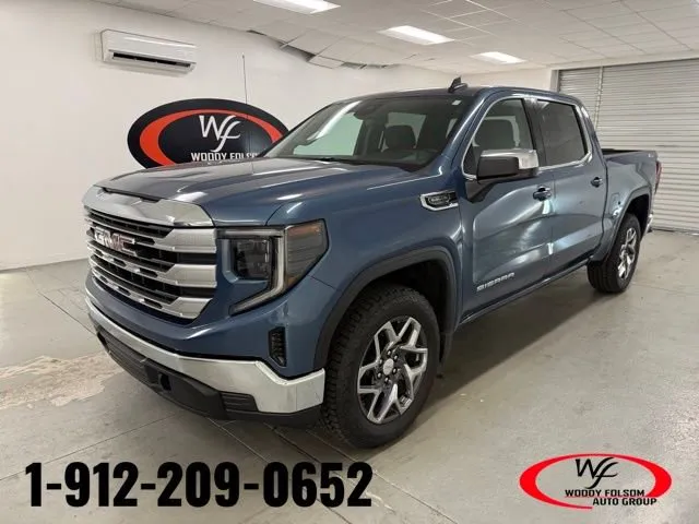 Blue 2024 GMC Sierra 1500 SLE for sale in Baxley, GA