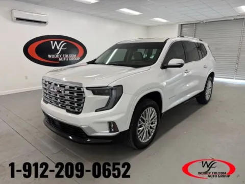 White 2024 GMC Acadia FWD Denali for sale in Baxley, GA