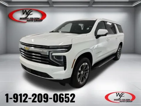 White 2025 Chevrolet Suburban LT for sale in Baxley, GA