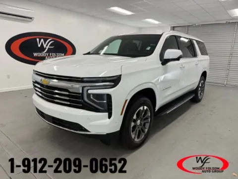 White 2025 Chevrolet Suburban LT for sale in Baxley, GA