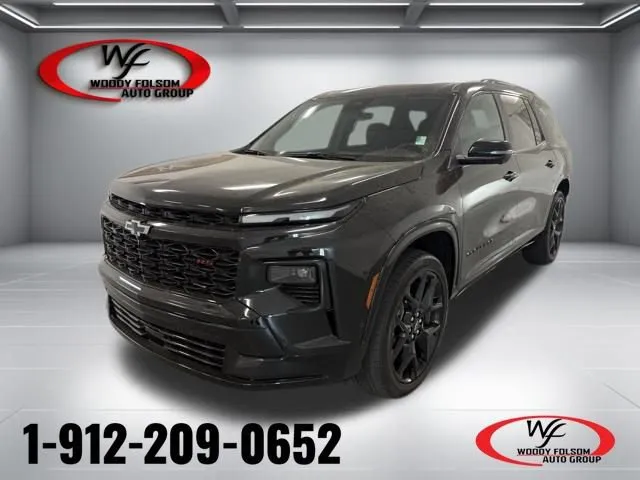 Black 2024 Chevrolet Traverse AWD RS for sale in Baxley, GA