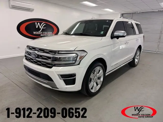 White 2023 Ford Expedition Platinum for sale in Baxley, GA