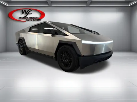 Another view of 2025 Tesla Cybertruck for sale in Baxley, GA at Woody Folsom Automotive, Chevrolet GMC