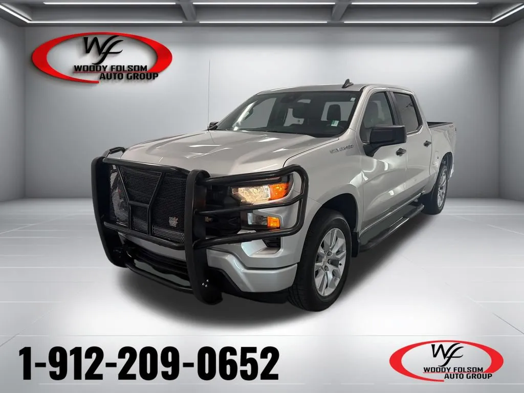 Silver 2022 Chevrolet Silverado 1500 Custom for sale in Baxley, GA
